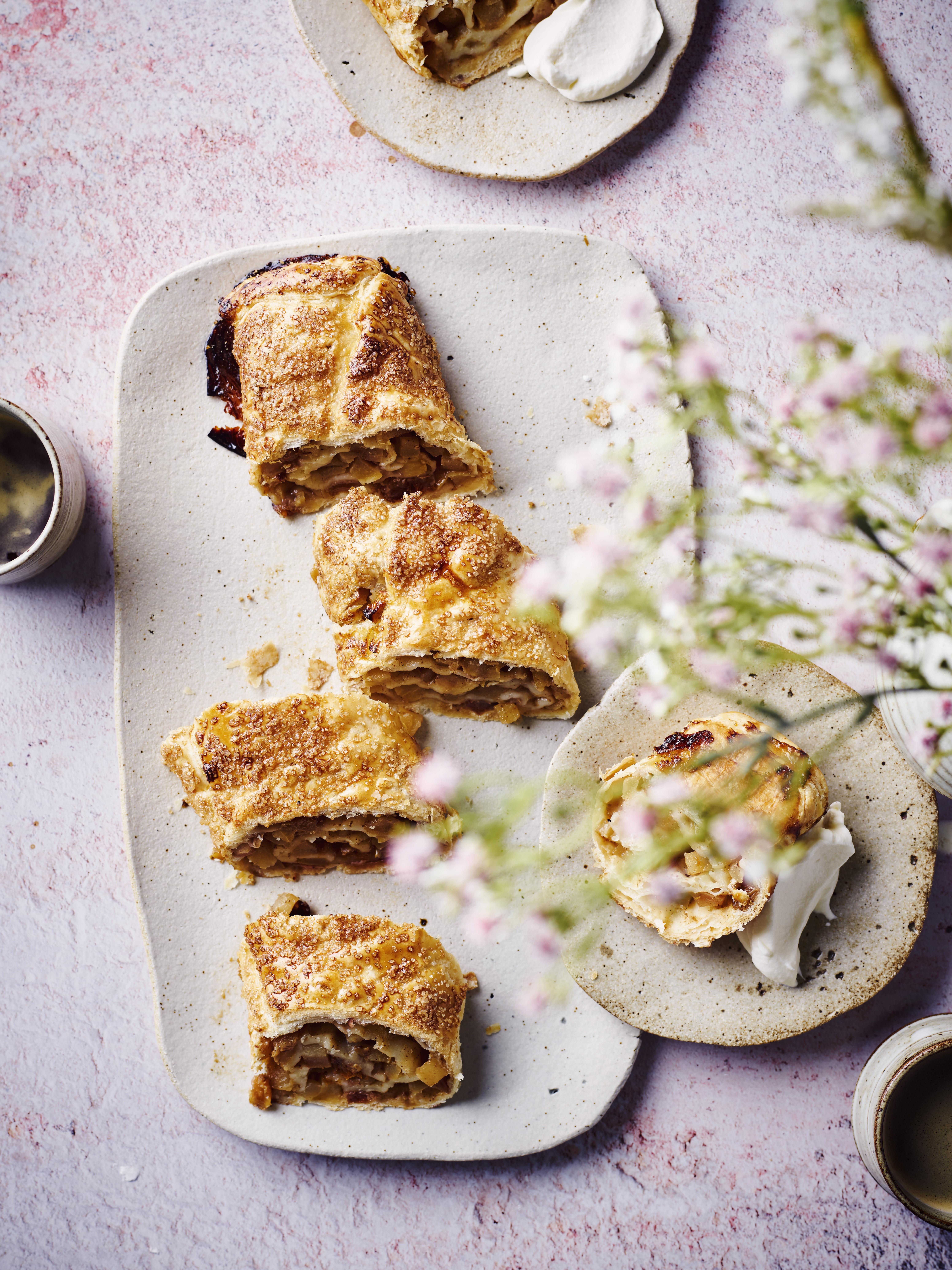 Kruidige appelstrudel